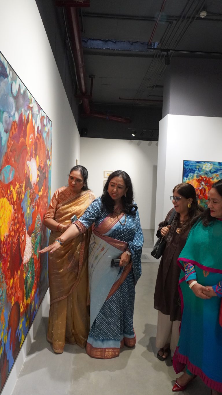 Sameksha Gallery, a newly launched space supported by the IILM Centre for Arts and Ideas, opened its inaugural exhibition today with An Invisible Bind — a thought-provoking group show of five women artists.