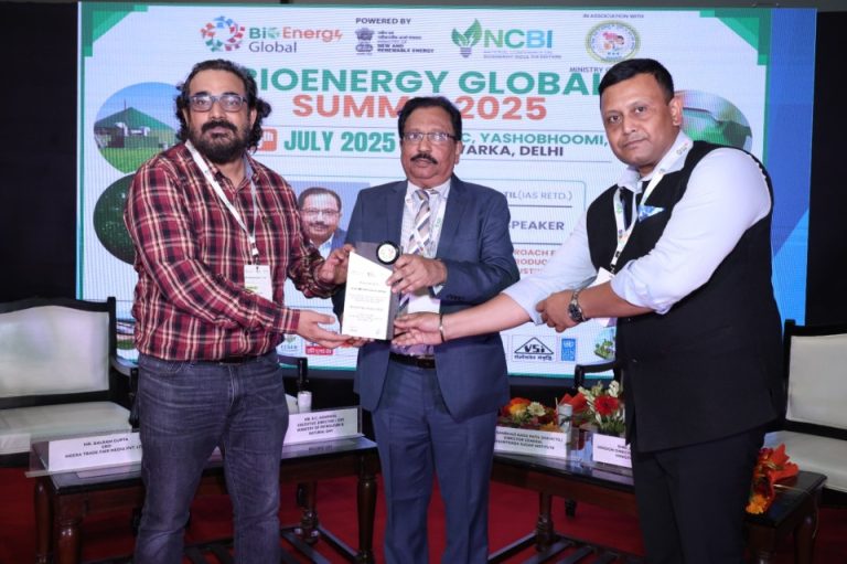 WOG Technologies Wins ‘Best Turnkey Biogas Project Provider’ at Bioenergy Global Summit 2025