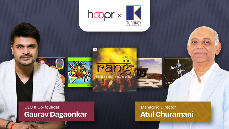 Hoopr Smash Partners with Turnkey Music to Add 1250+ English Tracks to India’s Growing Music Licensing Marketplace