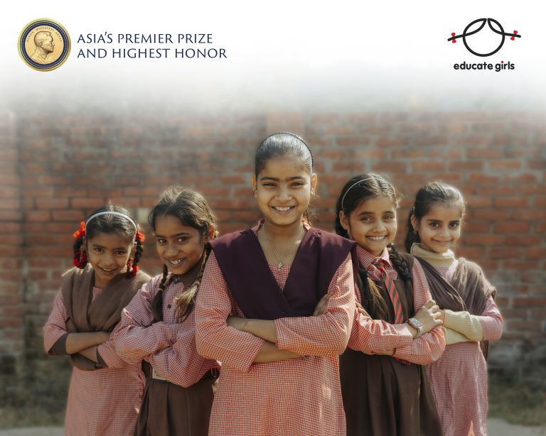 Educate Girls Becomes First Indian Organisation to Receive 2025 Ramon Magsaysay Award