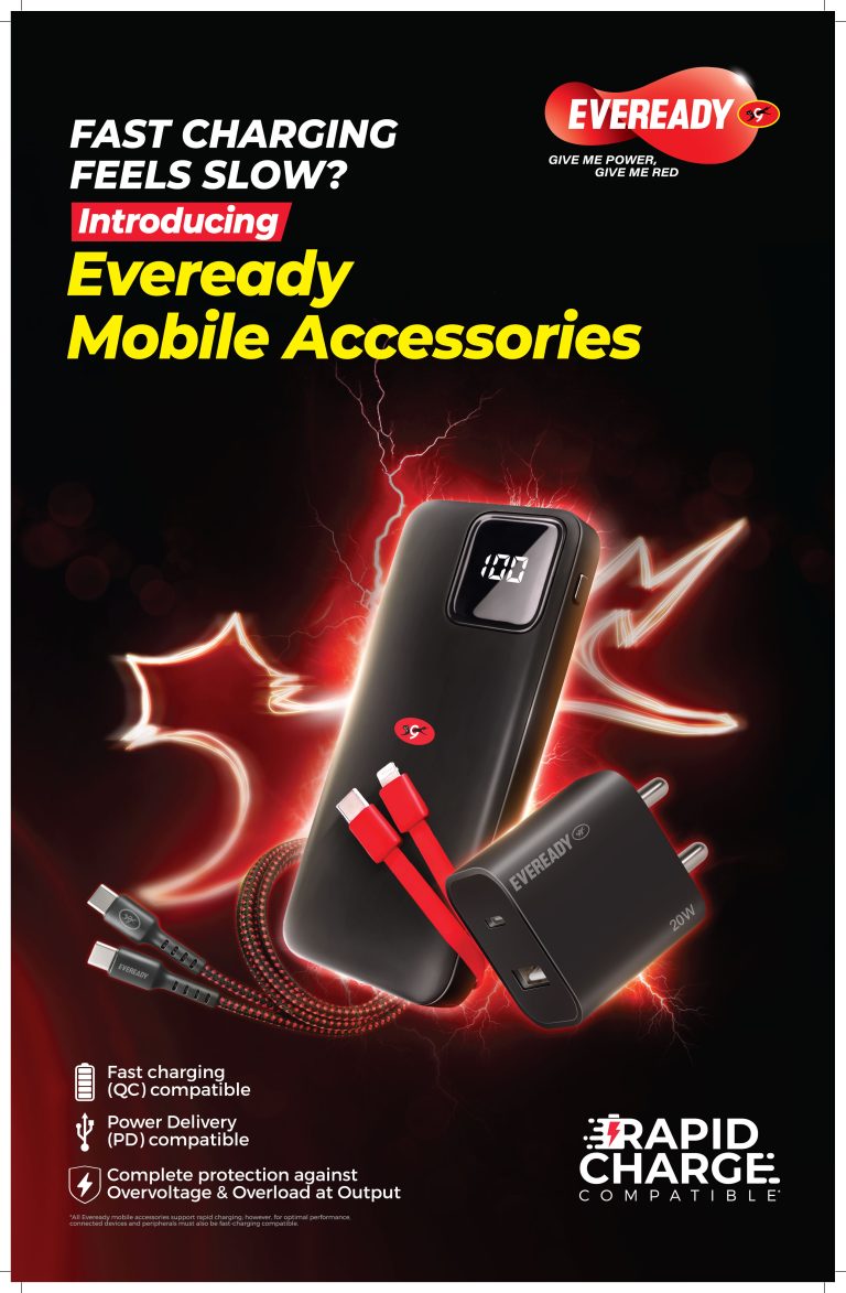 Eveready Announces Strategic Expansion of Product Portfolio; Forays into Mobile Accessories Segment