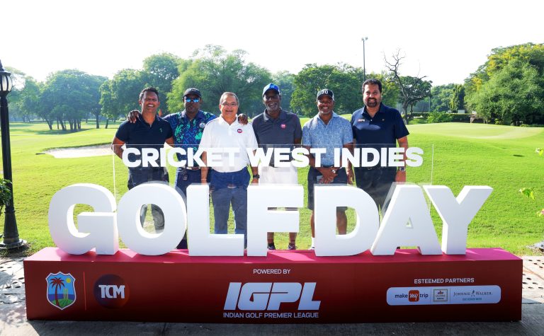 West Indies Cricket Legends and Corporate Leaders Tee Off at Exclusive Golf Day in Delhi