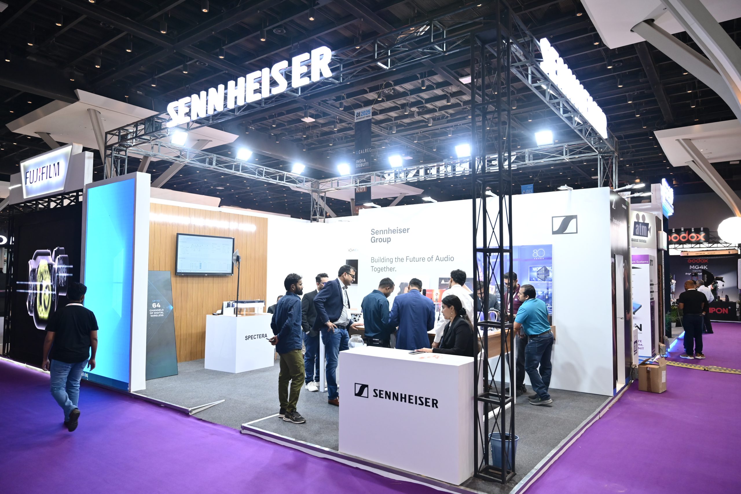 Sennheiser Showcases Cutting-Edge Audio Innovations at Broadcast India 2025
