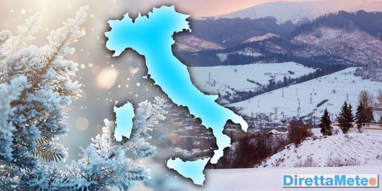 Possibili nevicate Martedì 16: sorpresa per tre regioni