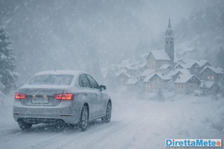 Le mappe del Centro Meteo Europeo mostrano molta neve su alcune regioni entro Martedì 16