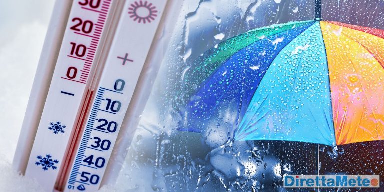MALTEMPO in arrivo per 48 ore, possibili fiocchi di neve
