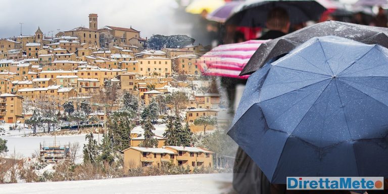 Scenario in evoluzione per Martedì 16: chance di NEVE a BASSA QUOTA