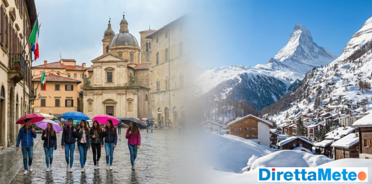 Prossima settimana: piogge e Neve in ritorno, attenzione al periodo natalizio