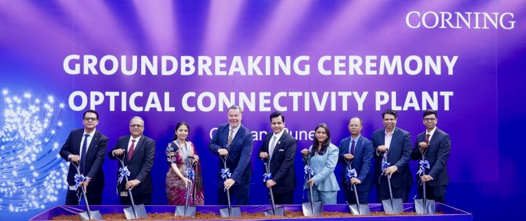 Corning Breaks Ground on New Optical Connectivity Facility in India, To Support AI Data Centers Across the Region