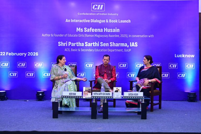 CII Hosts Powerful Dialogue Between Partha Sarthi Sen Sharma and Safeena Husain, Marks Launch of Every Last Girl 