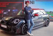 The new MINI Cooper S GP Inspired Edition launched in India.