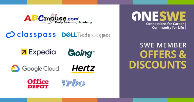 Making the Most of Your SWE Membership: Member Offers and Discounts