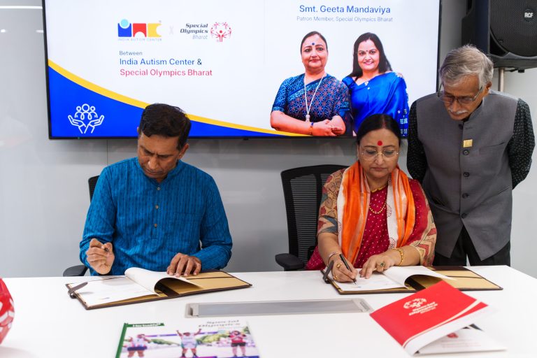 India Autism Center and Special Olympics Bharat sign MoU to build an inclusive sports ecosystem for individuals with autism and intellectual disabilities