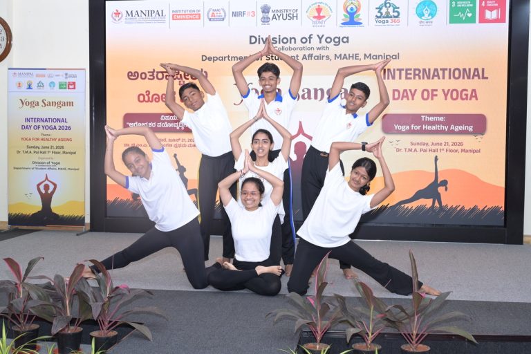 MAHE Marks International Day of Yoga, Advocates Yoga for Healthy Ageing
