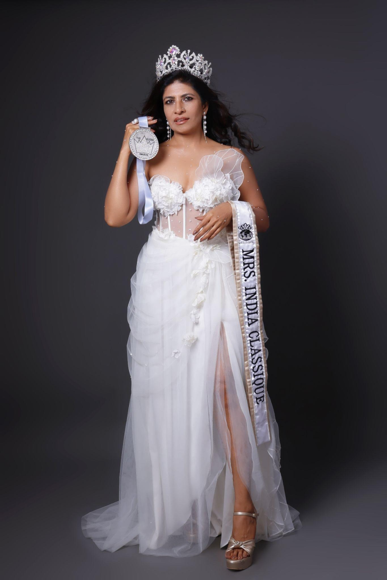 arpitha-lankesh-brings-home-the-crown,-wins-mrs.-globe-classique-2026-for-india