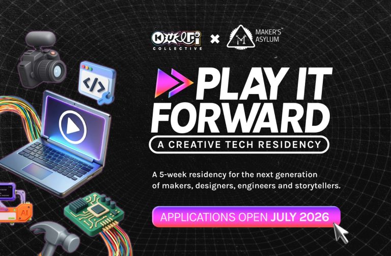 Kulfi Collective launches ‘Play It Forward,’ a five week residency in association with Maker’s Asylum for India’s Next Generation of Creative Technologists