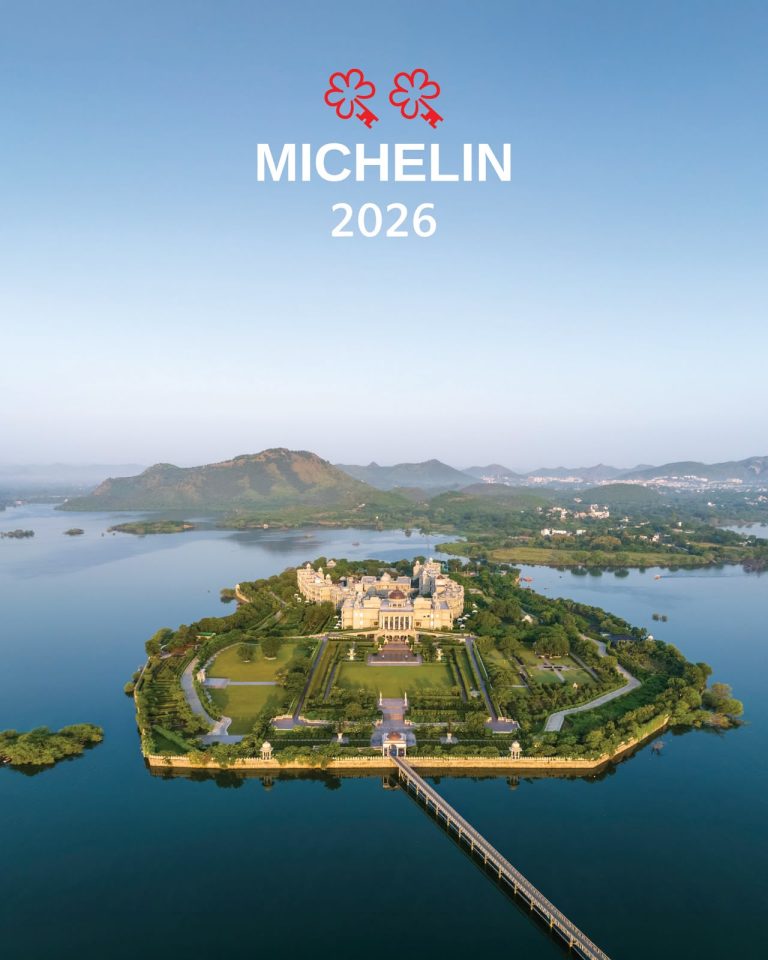 Raffles Udaipur Recognized with Two MICHELIN Keys for the Second Consecutive Year, Celebrating a Legacy of Exceptional Hospitality